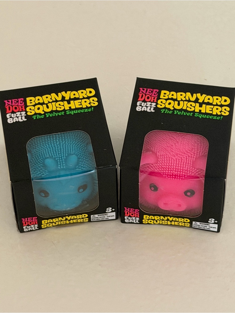 Needoh Barnyard Squishers Pig Bundle (Set of 2)